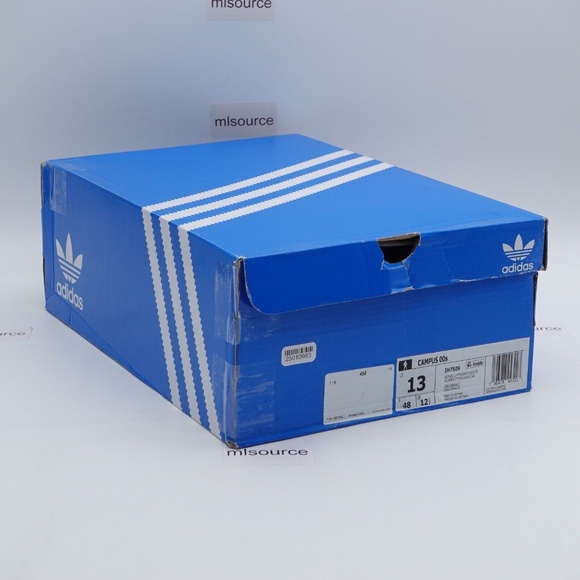 NEW adidas Originals Campus 00s Sneakers IH7509 Wonder Blue/White/Gum - Picture 7 of 10